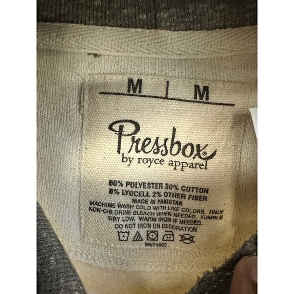 Pressbox Oregon Ducks Cody Tri-Bend Raglan Fleece Hoodie Women's Size M - Picture 8 of 13